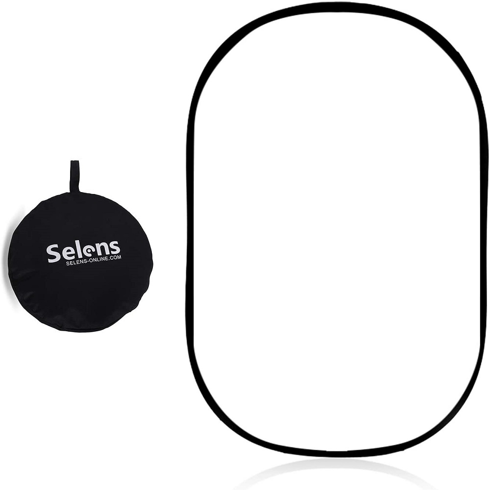 Photography Lighting Meter - Selens branco difusor de luz dobrável