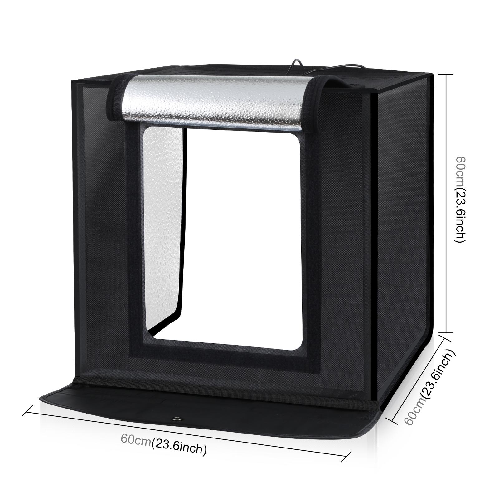 Puluz 60cm caixa de luz de est - Photography Lighting Kit Portable avaliação e preço